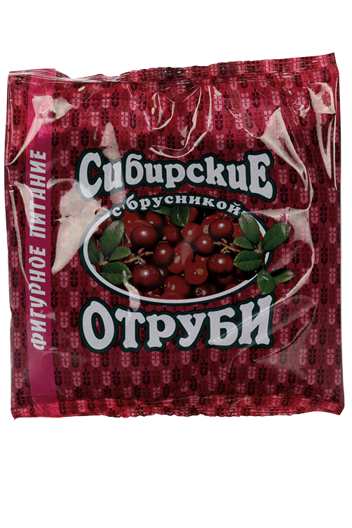 Отруби Сибирские с брусникой, 200 г, порошок