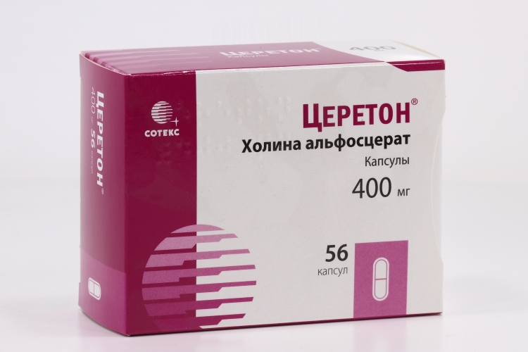 Церетон 400 мг, 56 шт, капсулы