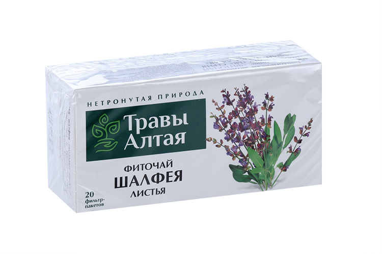 Шалфея лист серии Алтай, 1,5 г, 20 шт