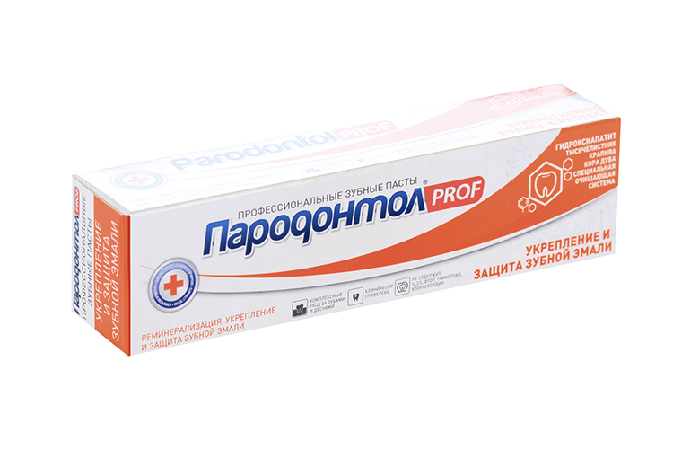 З/паста Пародонтол Укрепление и защита зубной эмали, 124 г