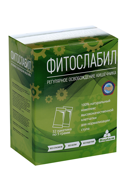 Фитослабил, 5 г, 32 шт, порошок в саше-пакетах