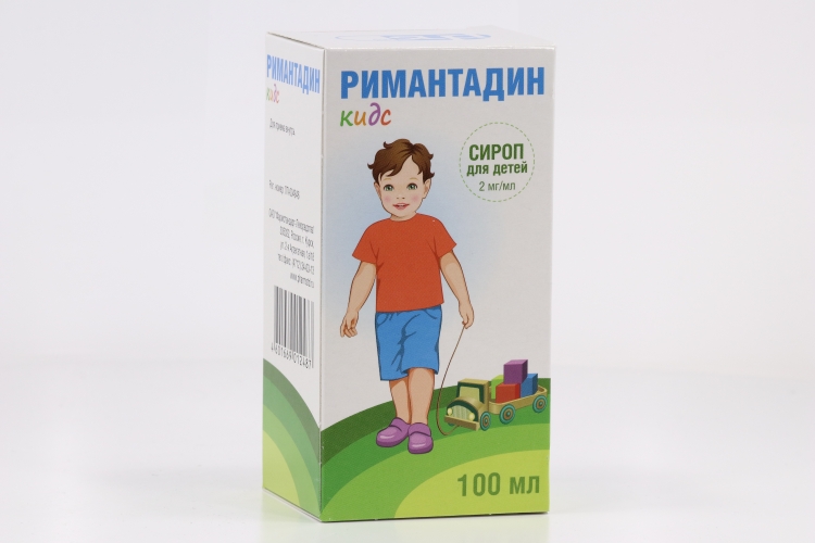 Римантадин Кидс 2 мг/мл, 100 мл, сироп для детей