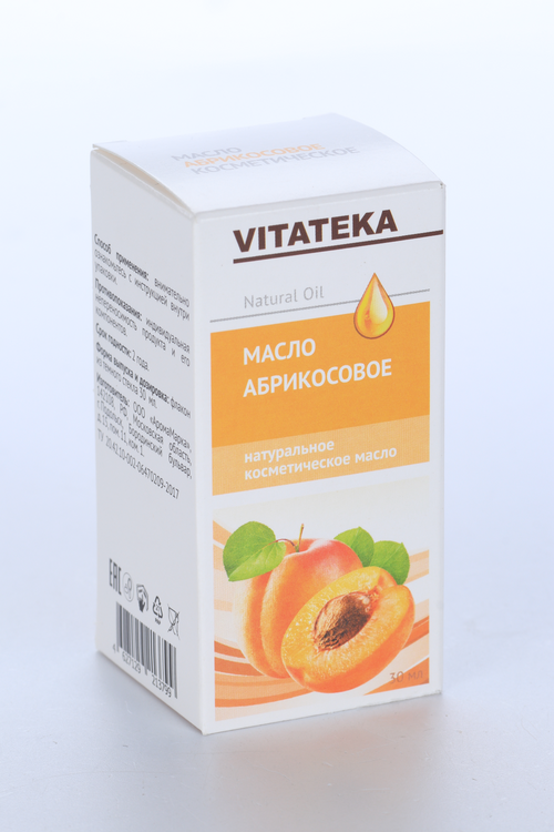 Масло Витатека косметическое абрикосовое, 30 мл