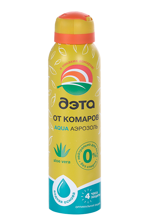 Аэрозоль Дэта Аква от комаров, 150 мл