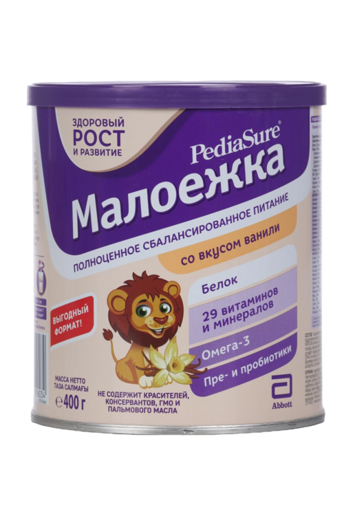 Смесь ПедиаШур Малоежка Ваниль, 400 г