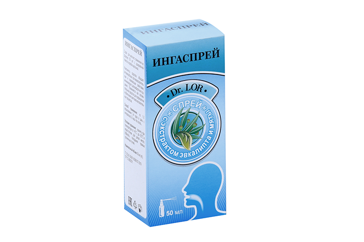 ИнгаСпрей Др Лор, 50 мл, спрей