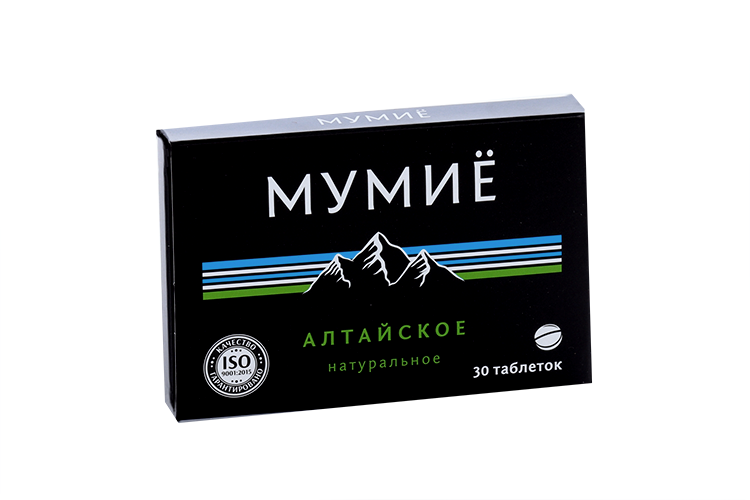 Мумие Алтайское, 30 шт, таблетки