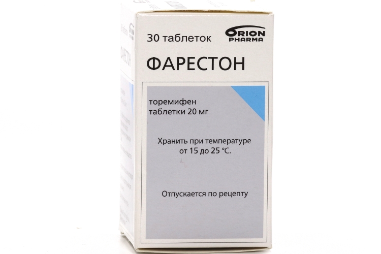 Фарестон 20 мг, 30 шт, таблетки