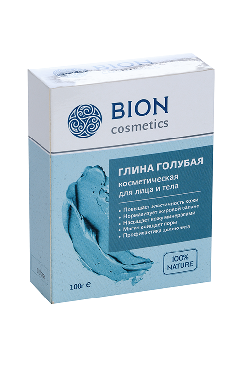 Глина голубая Бион косметик, 100 г