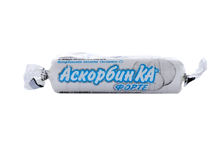 Аскорбин Ка Форте, 10 шт, таблетки жевательные