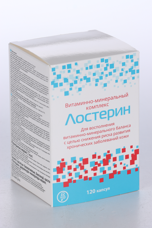 Витаминно-Минеральный компл Лостерин, 120 шт, набор капсул