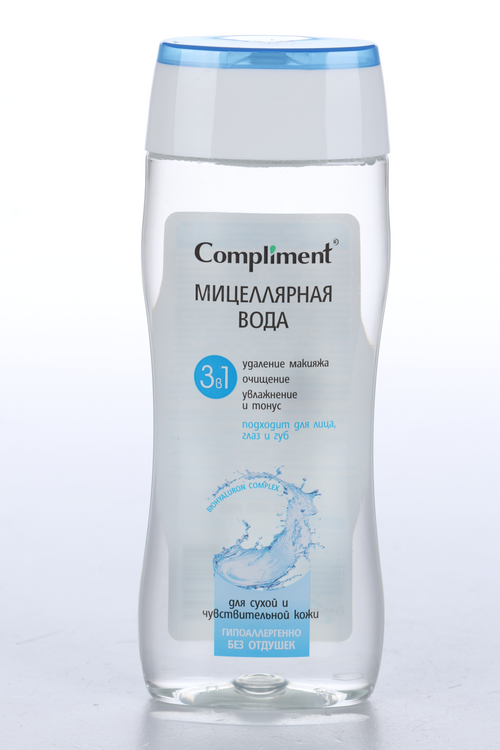 Мицеллярная вода Compliment 3в1, 200 мл