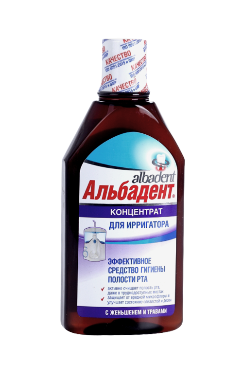 Концентрат Альбадент д/ирригатора, 400 мл