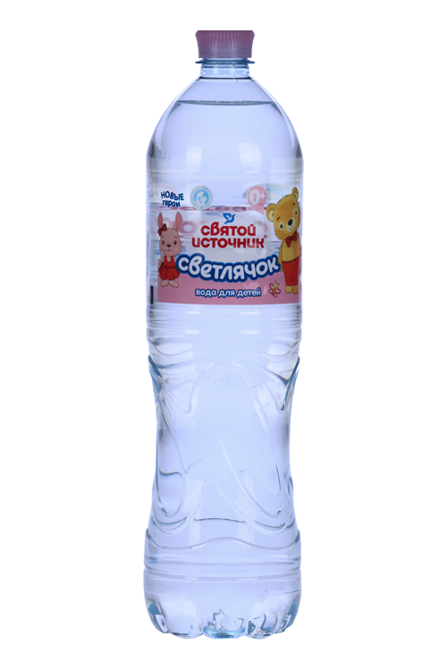 Вода Светлячок Святой Источник детская питьевая, 1,5 л