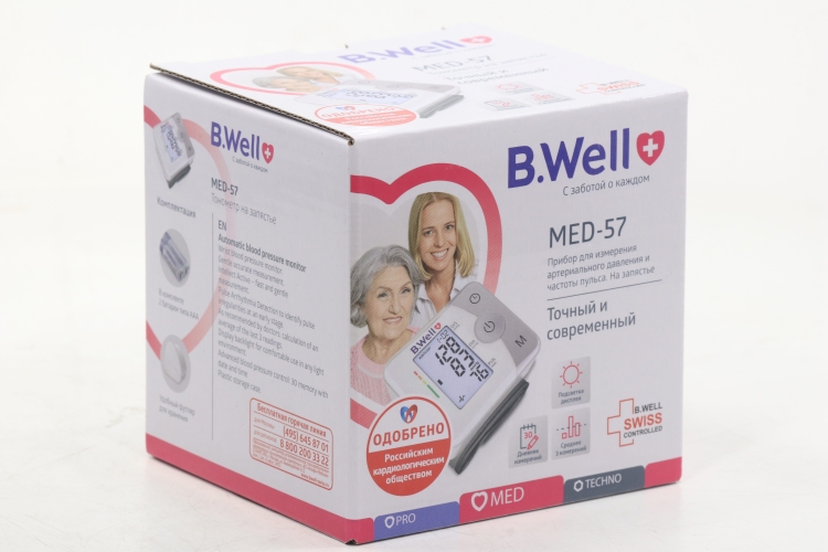 Тонометр автомат B Well Мед-57