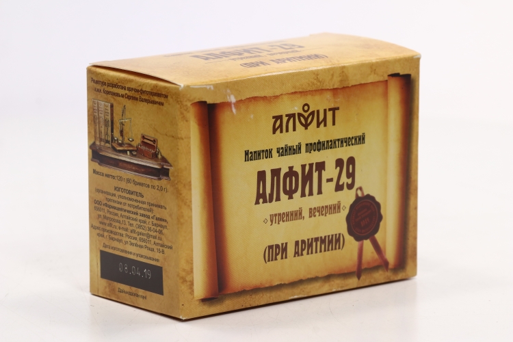 Алфит-29 При аритмии, 2 г, 60 шт