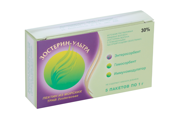 Зостерин-Ультра 30%, 1 г, 5 шт