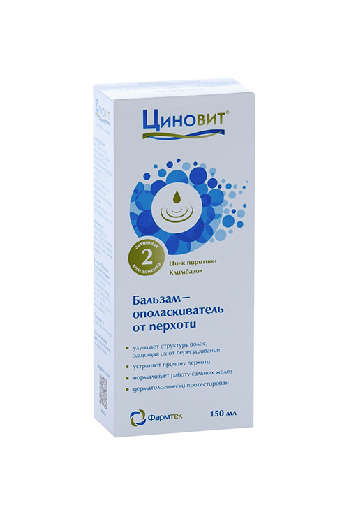 Циновит бальзам д/ежедневного применения от перхоти, 150 мл