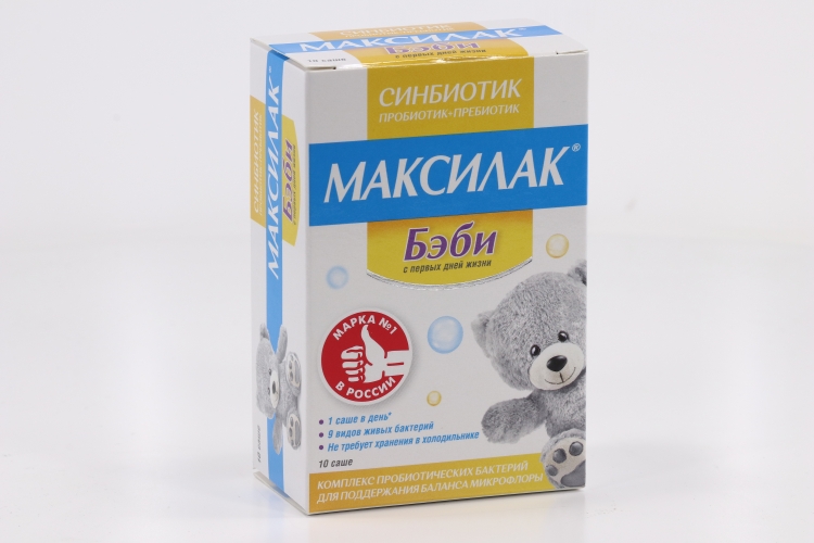 Максилак Бэби, 1,5 г, 10 шт, порошок для приготовления раствора саше