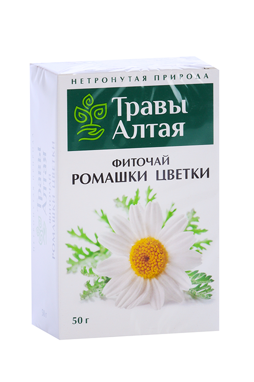 Ромашки цветки серии Алтай фиточай, 50 г