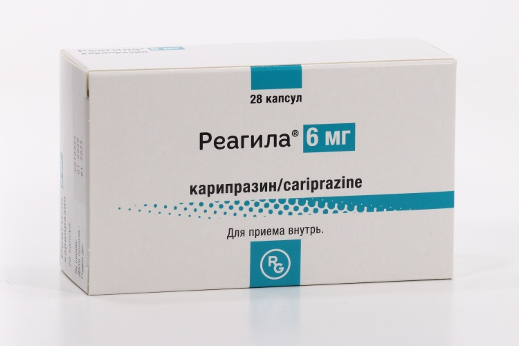 Реагила 6 мг, 28 шт, капсулы