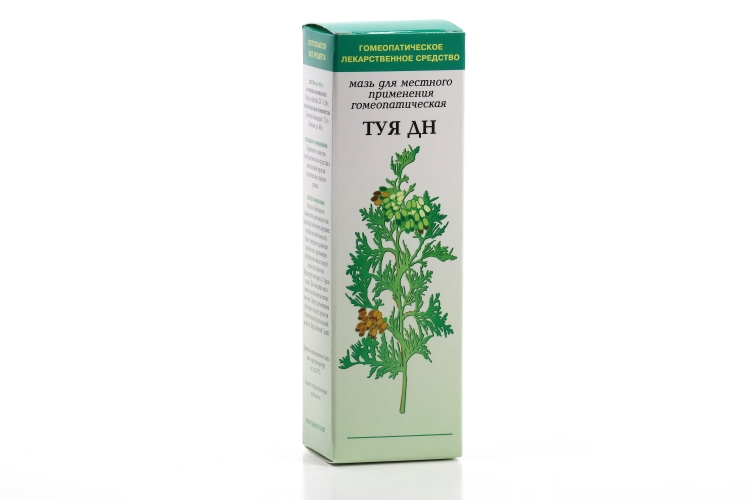Туя ДН, 70 г, мазь для местного применения гомеопатическая