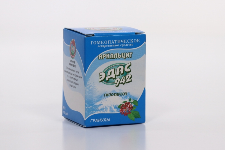 Аркальцит Эдас-942, 20 г, гранулы гомеопатические