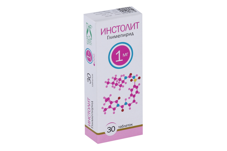 Инстолит 1 мг, 30 шт, таблетки