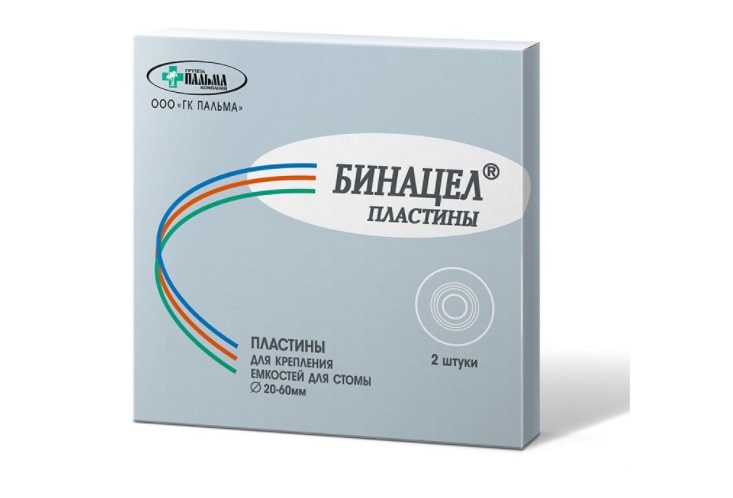 Пластина Бинацел д/креп 20-60 мм, 2 шт