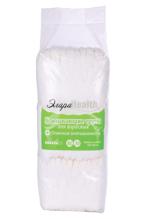 Подгузники-трусики ЭлараХелтс XL, 30 шт