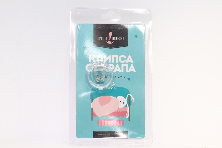 Клипса от храпа с магнитами