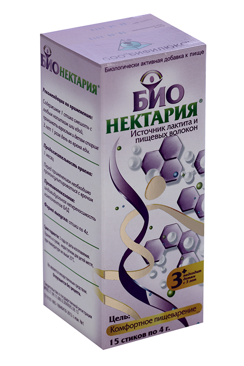 Бионектария, 4 г, 15 шт, стик-пакеты