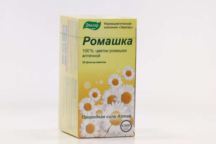 Ромашка Эвалар, 1,5 г, 20 шт, сырье растительное