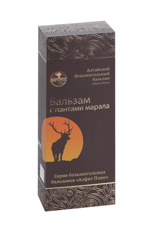 Бальзам с Пантами марала б/алког, 250 мл