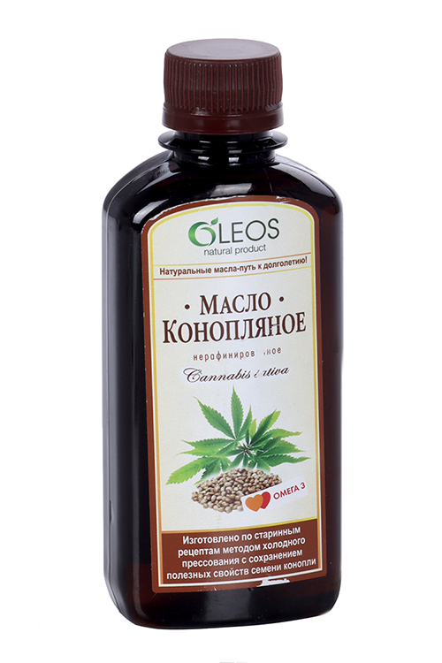 Масло конопляное Олеос, 200 мл