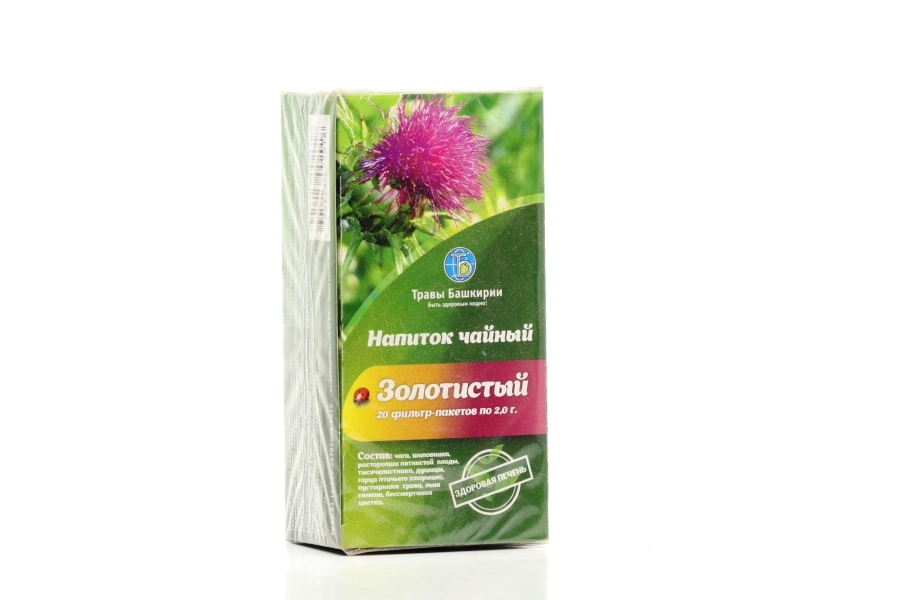 Чайный напиток Золотистый, 2 г, 20 шт