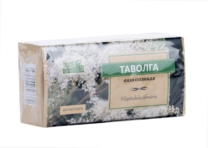 Таволга вязолистная, 1 г, 20 шт, фильтр-пакет