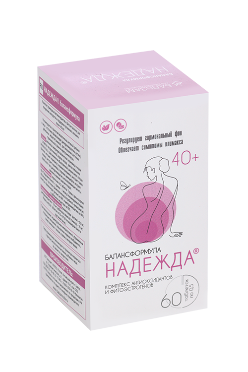 Фитокомплекс Надежда-Балансформула, 0,5 г, 60 шт, таблетки