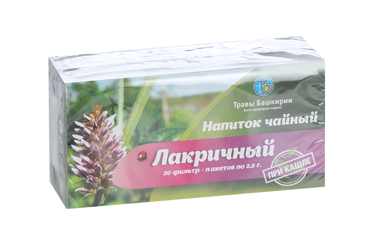 Чайный напиток Лакричный, 2,5 г, 20 шт, фильтр-пакет