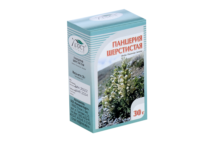 Панцерии шерстистой трава, 30 г, сырье растительное (БАД)