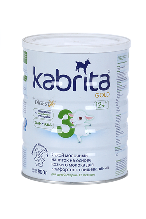Смесь Кабрита 3 Голд (с 12 мес), 800 г