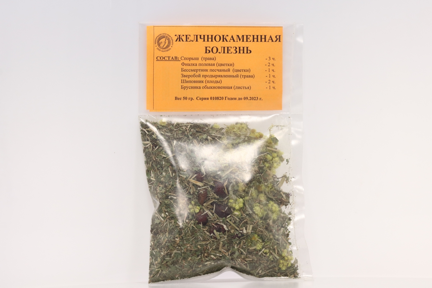 Сбор Желчно-каменная болезнь, 50 г