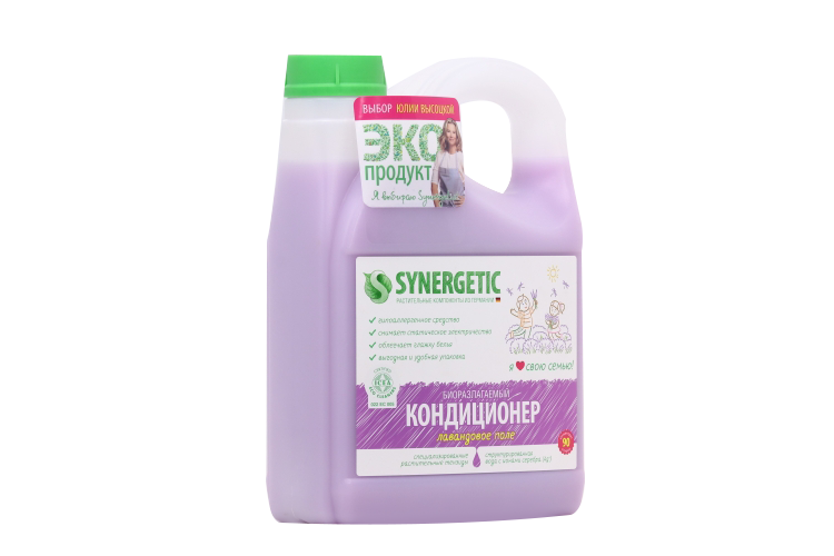 Кондиционер ополаскиватель SYNERGETIC д/белья лавандовое поле 2,75 л