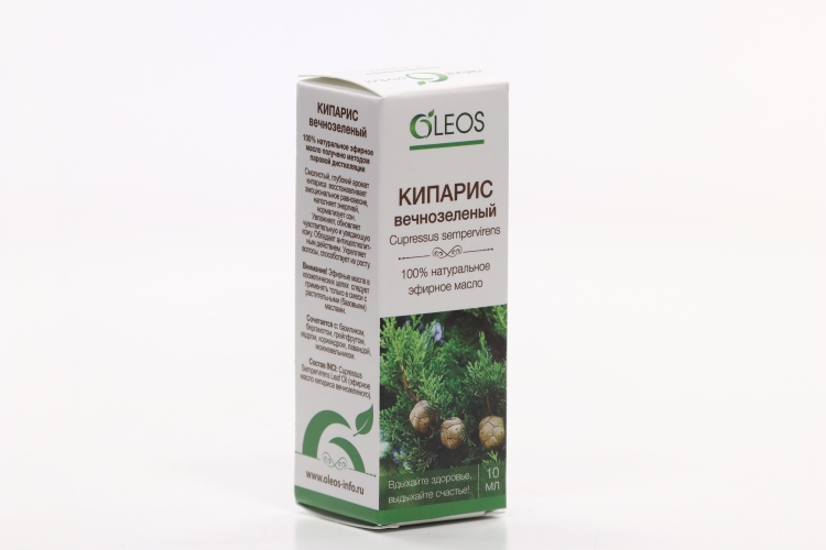 Масло Олеос Кипарис эфирное, 10 мл