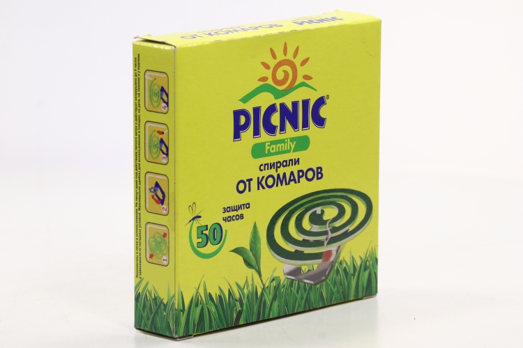 Спирали Пикник Фэмили от комаров, 10 шт