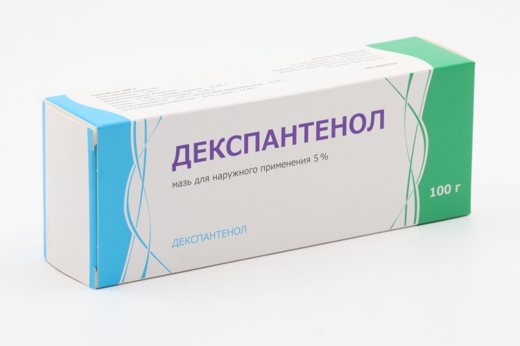 Декспантенол 5%, 100 г, мазь для наружного применения