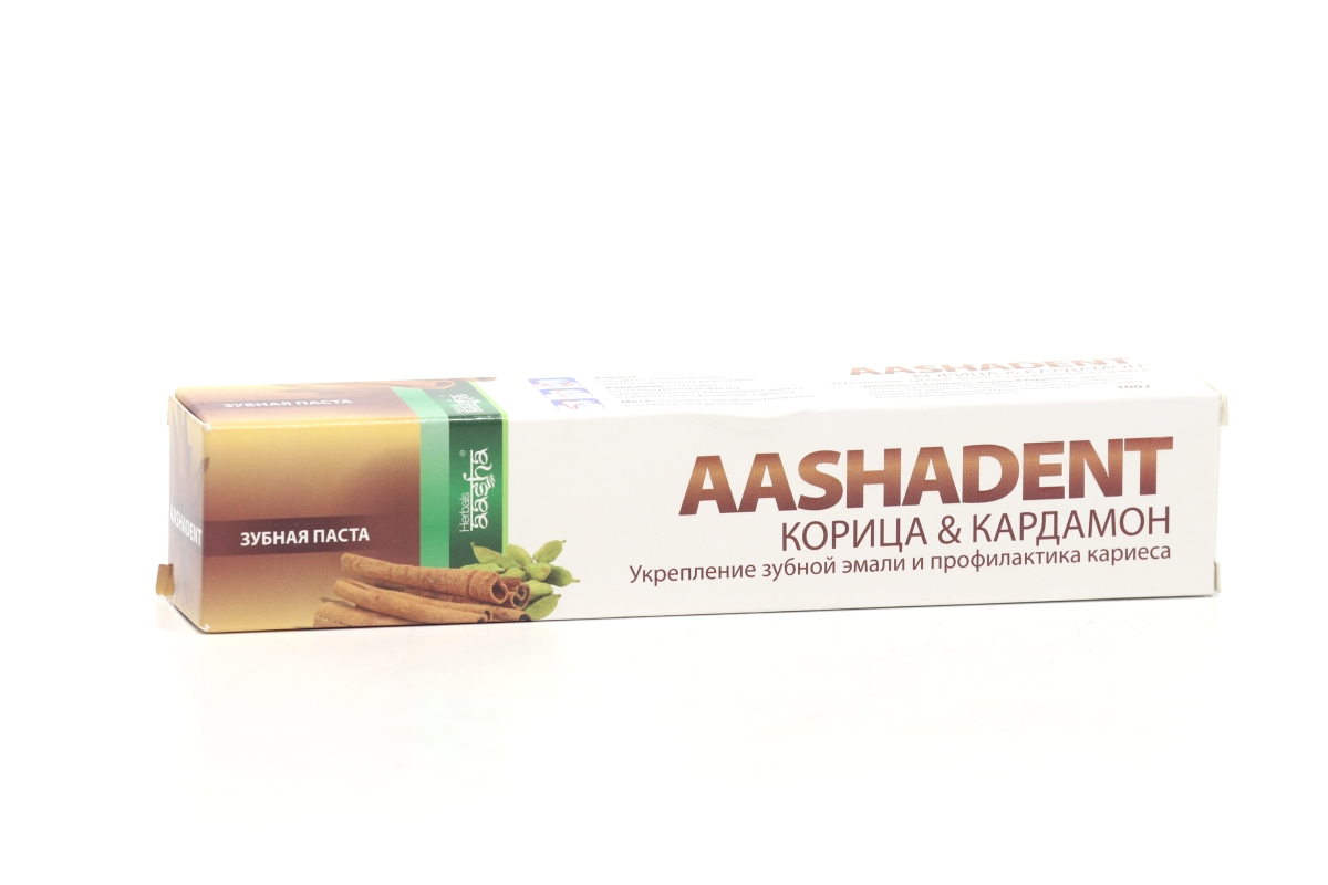 З/паста Ааша Хербалс корица и кардамон, 100 г