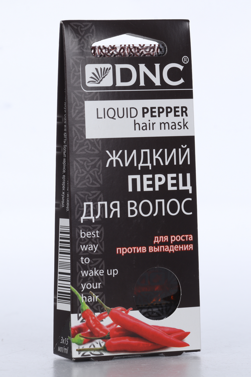 Маска DNC Жидкий перец д/роста и против выпадения волос, 15 мл, 3 шт