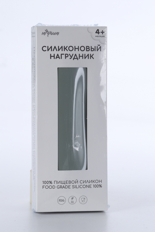 Нагрудник Миюми д/кормления силик, льнян