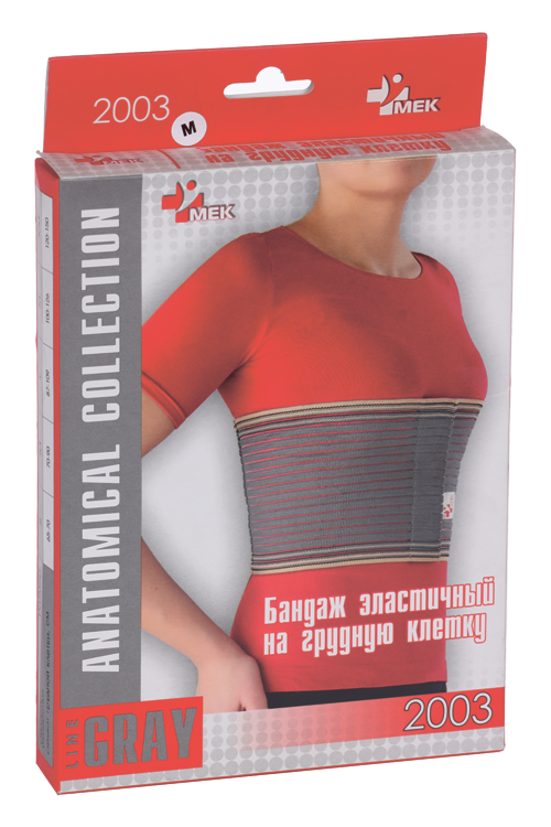 Бандаж эластичный Мек на грудную клетку M, (2003)